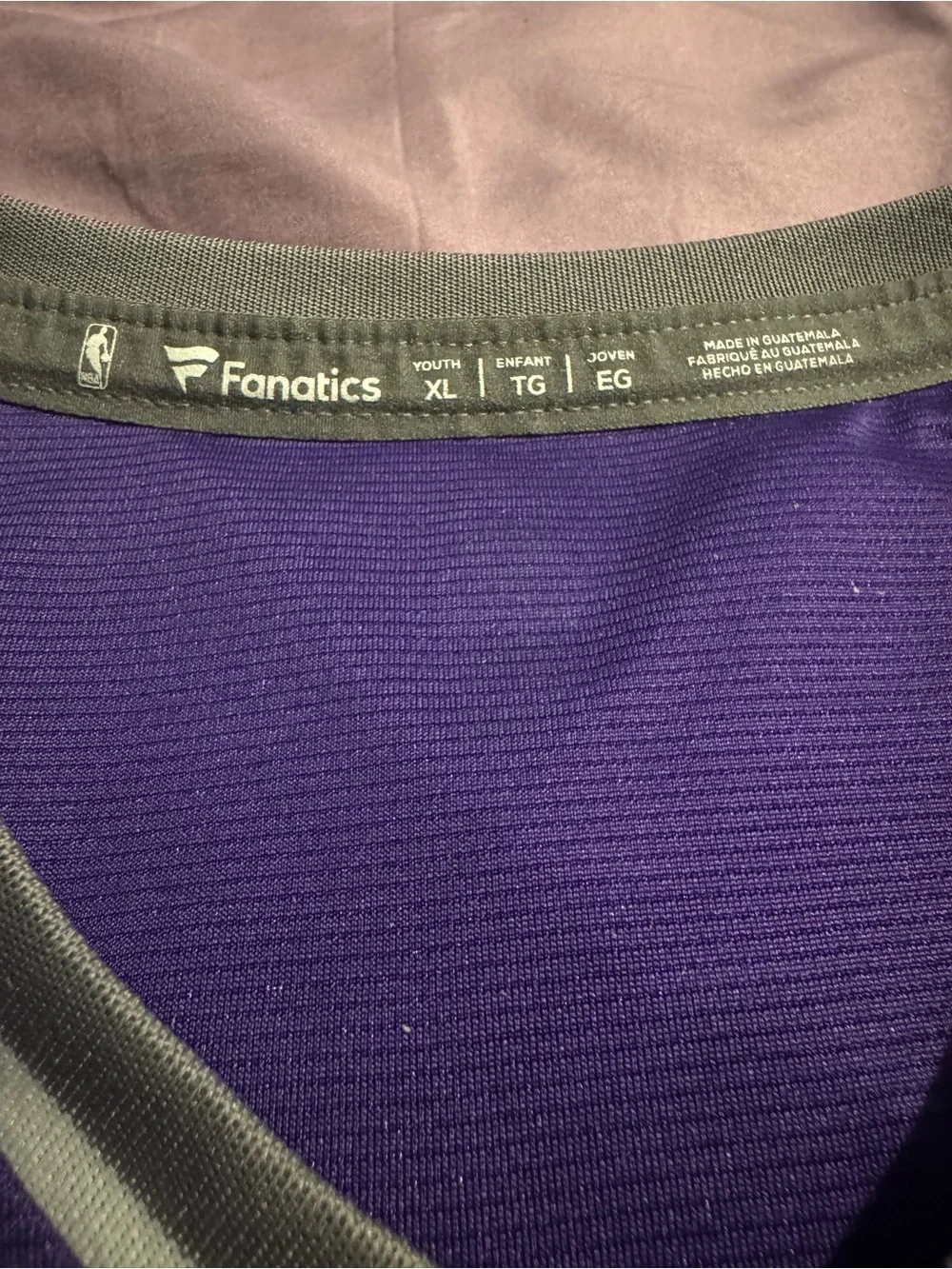 Sacramento kings #40 Barnes youth XL basketball jersey